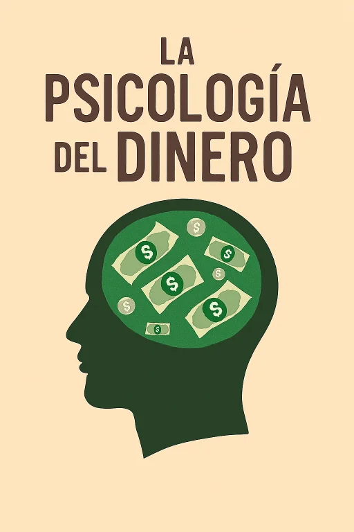 Silueta humana con dinero en el cerebro,representando como las emociones influyen en nuestra economia.